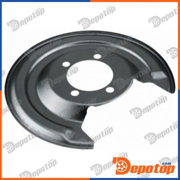 Déflecteur, disque de frein arrière droite pour TOYOTA | HTO-TY-069, 47881-02031